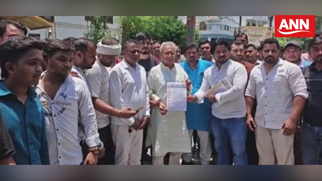 भाजपा सांसद से वार्ता करने पहुंचे डी जे एसोसिएशन के सदस्य