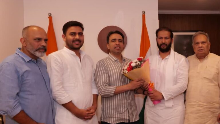 युवा गुर्जर नेता प्रशांत चौधरी समर्थकों सहित राष्ट्रीय लोकदल में शामिल