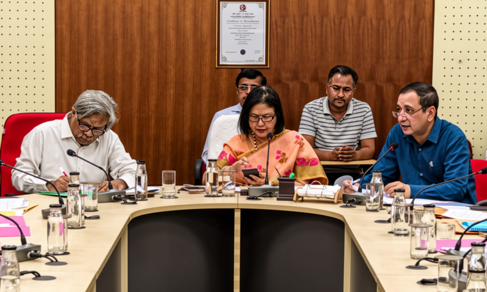 चौधरी चरण सिंह विश्वविद्यालय कर परिषद की बैठक में प्राचार्य प्रो संगीता शुक्ला