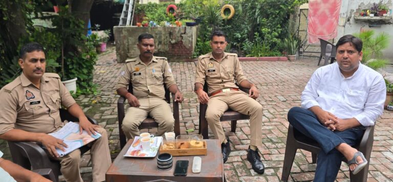 आम आदमी पार्टी के जिला अध्यक्ष अंकुश चौधरी को किया गया हाउस अरेस्ट