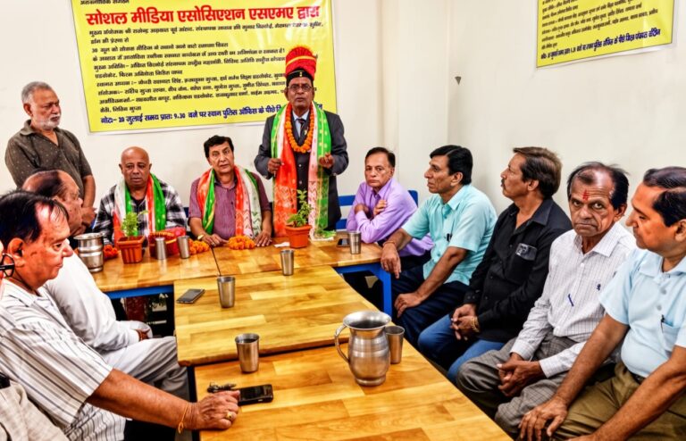पद्मश्री शीशपाल बने सोशल मीडिया संगठन के संरक्षक