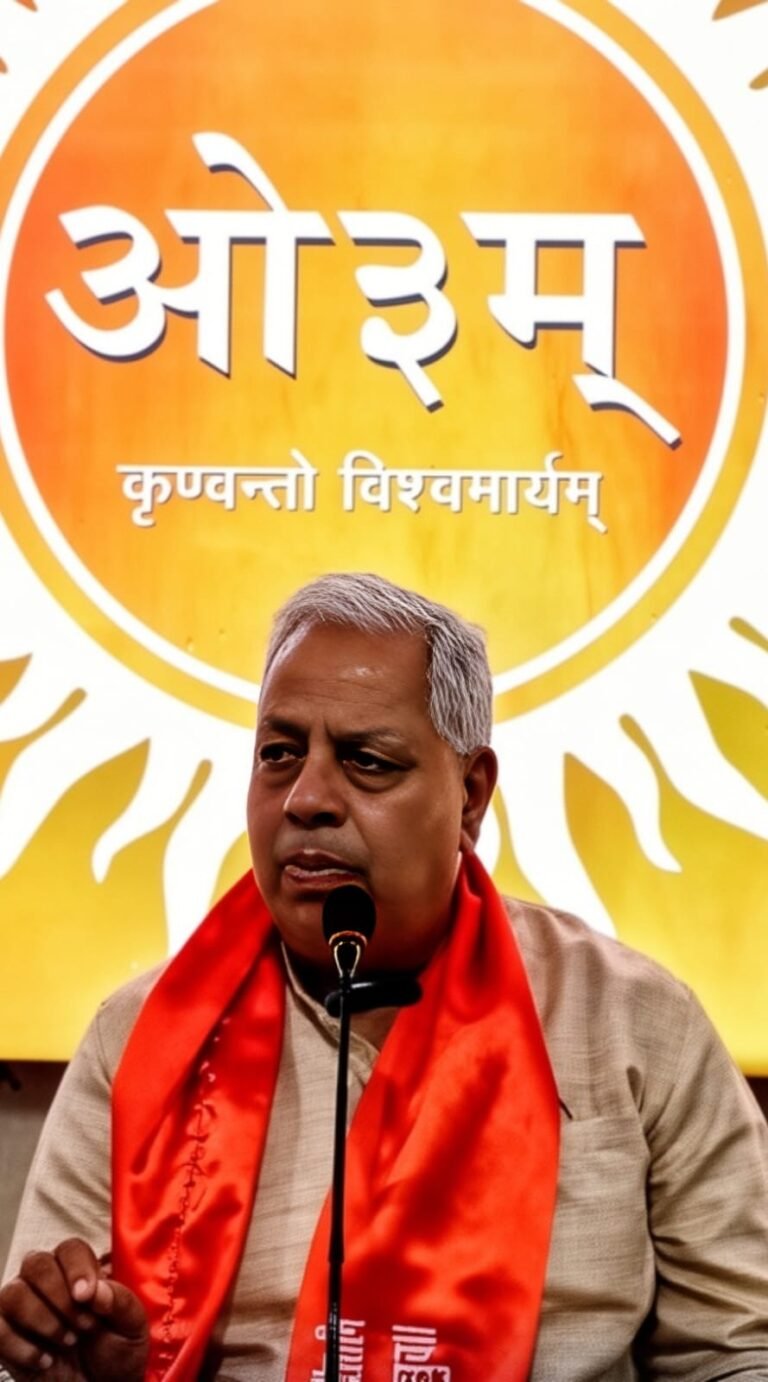 कार्यक्रम को संबोधित करते राजेश सेठी