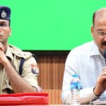 कावड़ यात्रा को लेकर समीक्षा बैठक करते डीएम एवं एसएसपी मेरठ