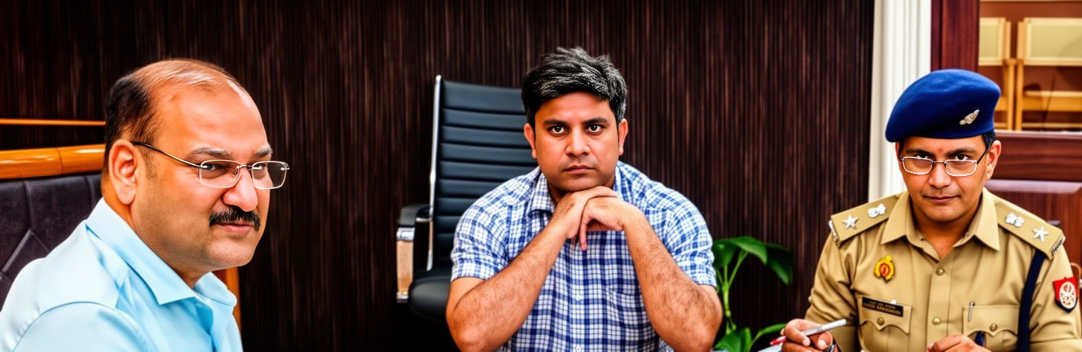 गड्ढा मुक्त सड़कों को लेकर डीएम सभागार में बैठक करते मेरठ जिलाधिकारी डॉ वी के सिंह