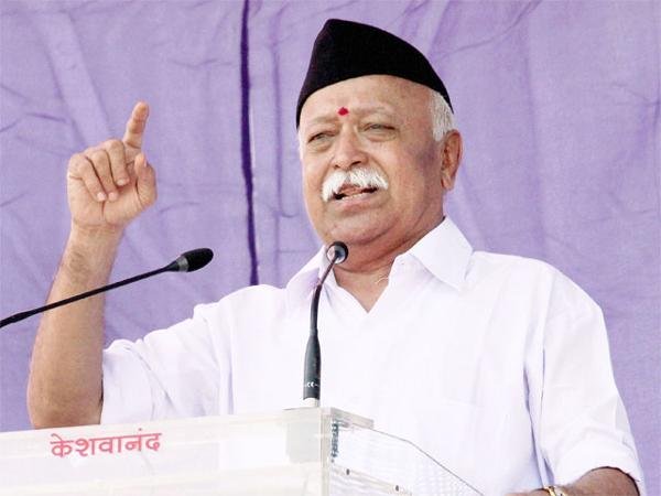 राष्ट्रीय स्वयंसेवक संघ (आरएसएस) के सरसंघचालक मोहन भागवत