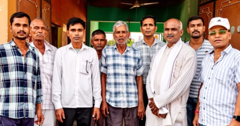 जनसंपर्क करते अमरीश कोरी