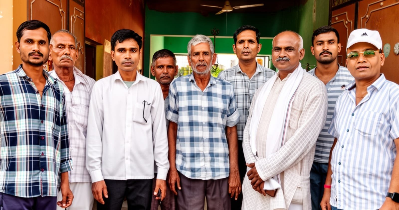 जनसंपर्क करते अमरीश कोरी