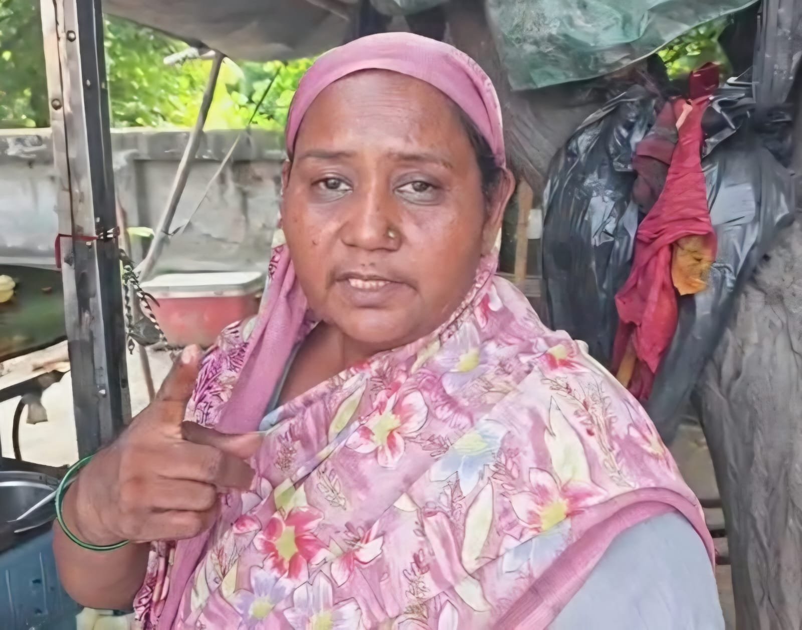 पीड़ित महिला
