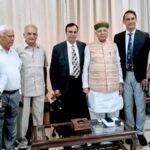 हाईकोर्ट बेंच की मांग को लेकर केंद्रीय विधि एवं न्याय मंत्री अर्जुन राम मेघवाल से मिला केंद्रीय संघर्ष समिति का प्रतिनिधिमंडल