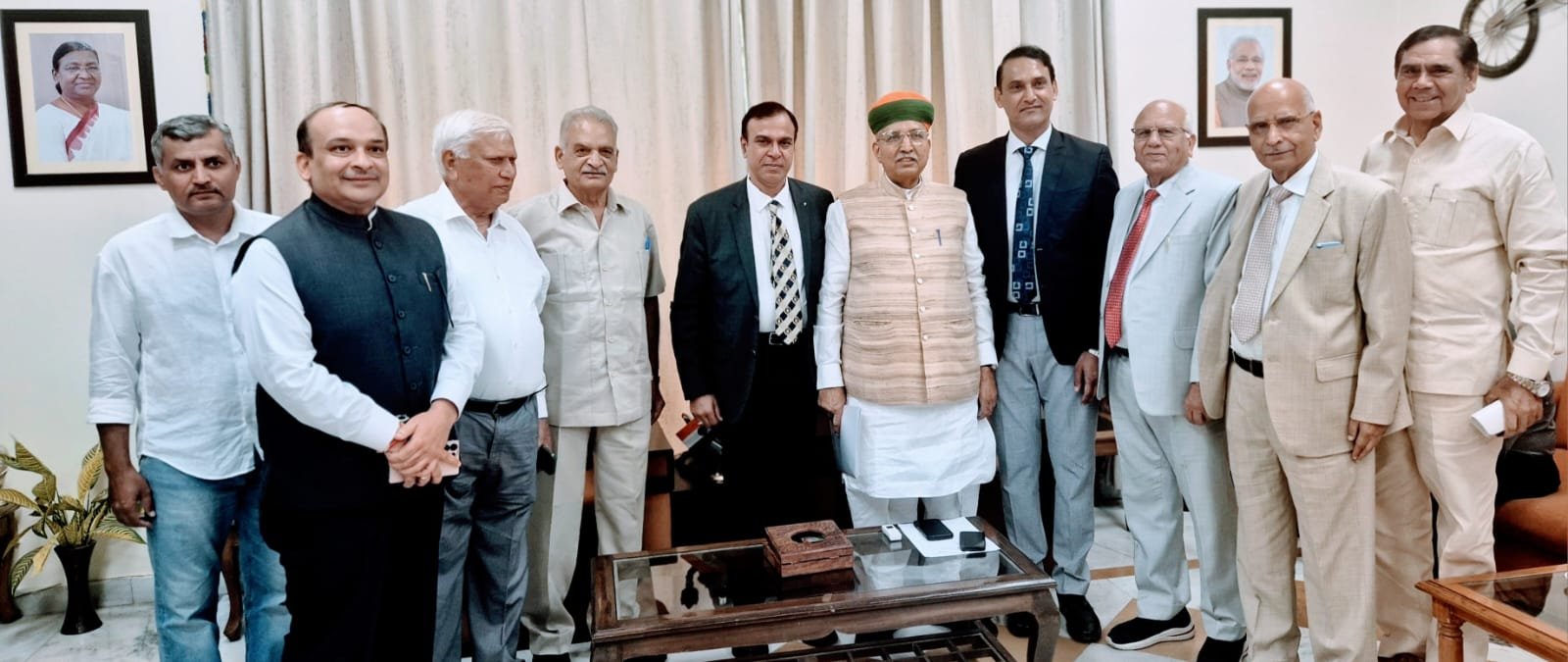 हाईकोर्ट बेंच की मांग को लेकर केंद्रीय विधि एवं न्याय मंत्री अर्जुन राम मेघवाल से मिला केंद्रीय संघर्ष समिति का प्रतिनिधिमंडल