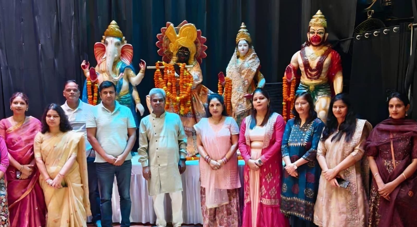 मेडिकल कॉलेज मेरठ में हर्षोल्लास से मनाया गया श्रीकृष्ण जन्मोत्सव