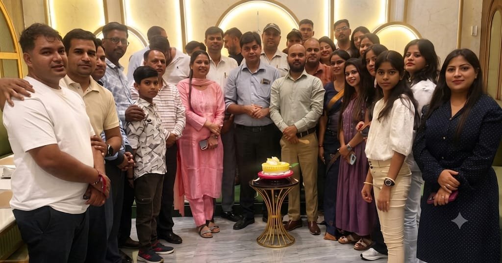 वर्ल्ड फिजियोथेरेपी दिवस पर आयोजित कार्यक्रम में शामिल मेडिकल स्टाफ