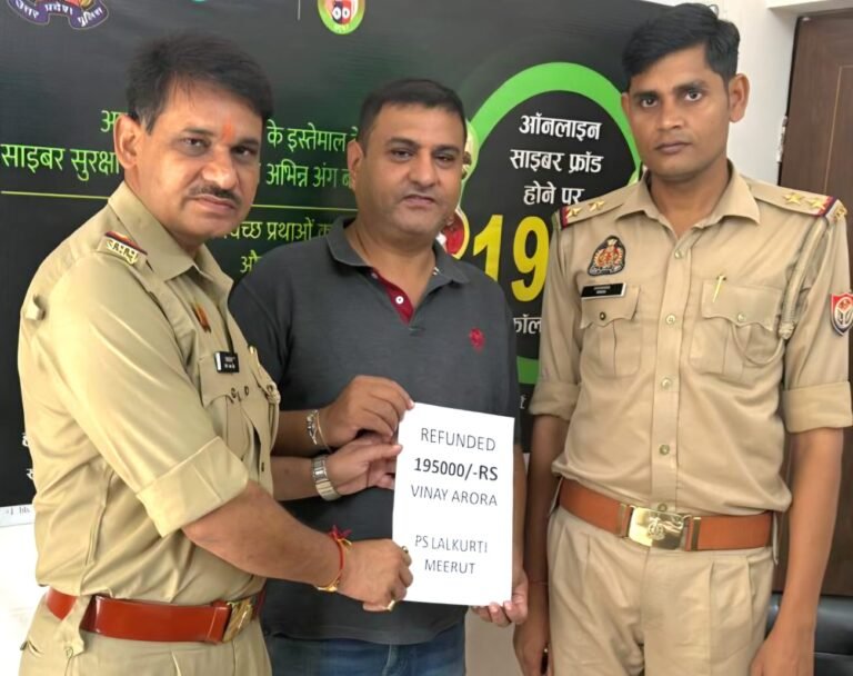 साइबर ठगी से वसूली गई रकम की वापसी