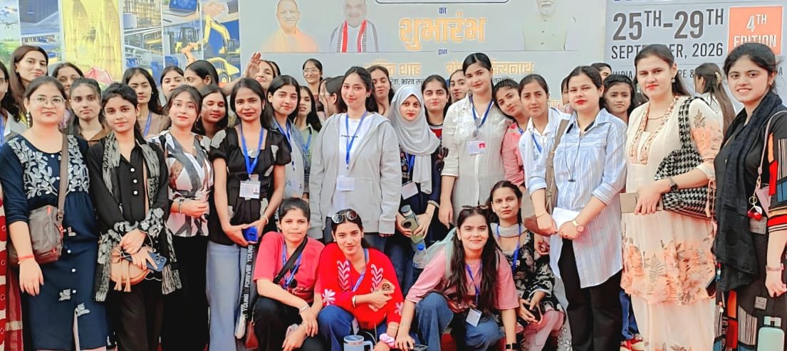 अन्तर्राष्ट्रीय व्यापार मेले का किया शैक्षणिक भ्रमण