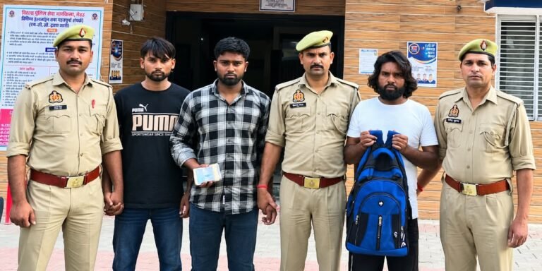 भावनपुर पुलिस गिरफ्त में लूट के आरोपी