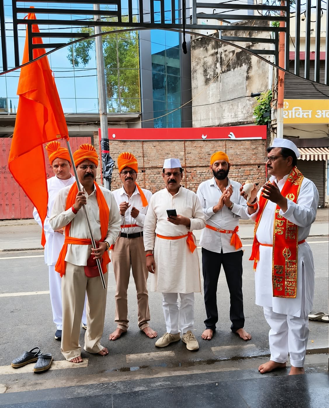 नवरात्र के दूसरे दिन भी जारी रही शिवसेना की श्री दुर्गा माता दौड़