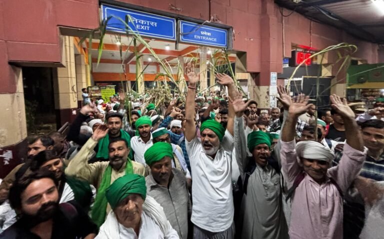 गन्ना मूल वृद्धि को लेकर किसानों का लखनऊ कूच
